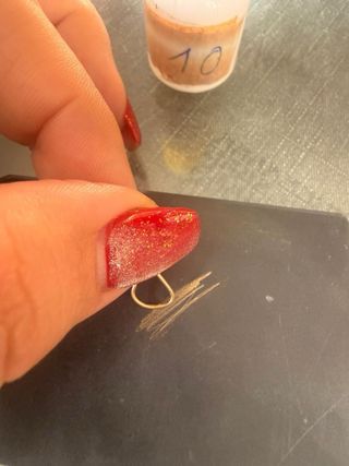 Pendientes Oro 10kt y Plata 925 Art Déco