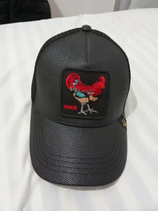 Gorra Goorin Bros Gallo Bordado Negra