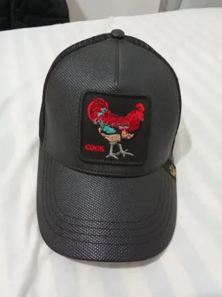 Gorra Goorin Bros Gallo Bordado Negra