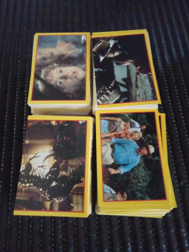 Lote 720 cromos Jurassic park ref 186