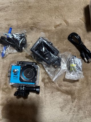 Cámara HD 1080P con Accesorios