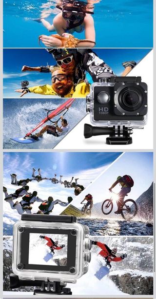 Cámara HD 1080P con Accesorios