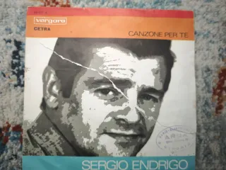 Vinilo Sergio Endrigo Canzone Per Te Vergara