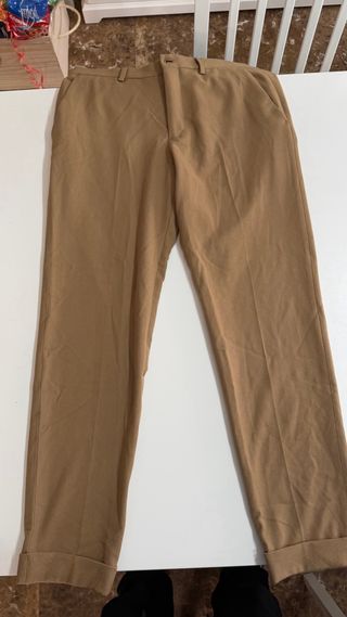 Pantalón de vestir beige