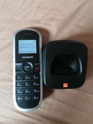 Teléfono Fijo Huawei Negro/Plateado