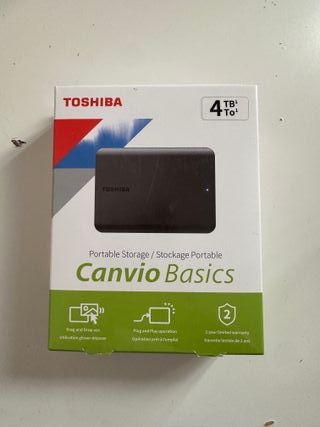 Disco Duro Externo Toshiba Canvio Basics 4TB