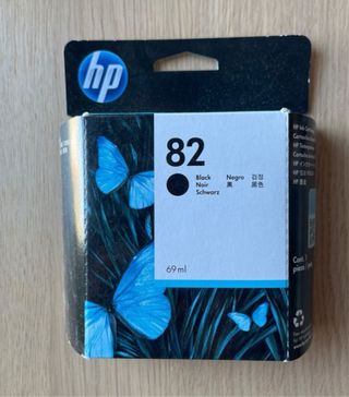 Cartucho HP 11 Negro y HP 82 negro