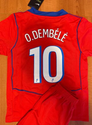 Equipamento PSG Dembele Criança 10