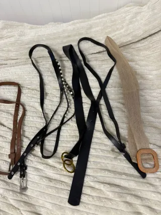 Lote de cinturones varios