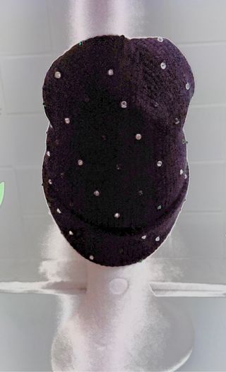 Cappello invernale Aldo con serpente e strass