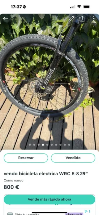 Bicicleta Montaña Eléctrica