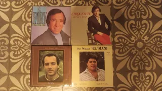 Lote 4 Vinilos Flamenco y Sevillanas