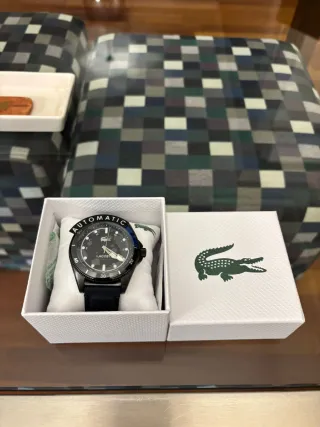 Reloj Lacoste Automático Hombre Negro