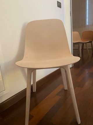 6 Sedie design sagomato