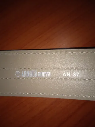 Cintura Armada Beige/Marrone Uomo