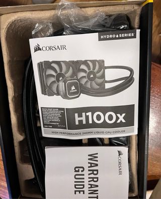 Corsair H100x Refrigeración Líquida CPU