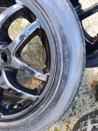 Llantas 15 pulgadas negras