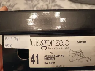 Botines Luis Gonzalo Talla 41 Nuevos