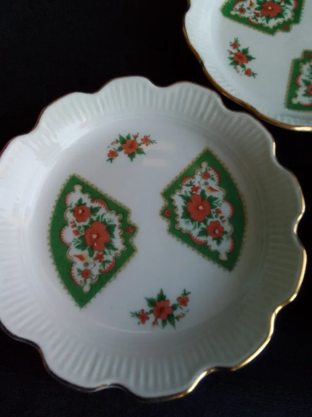 Platos de porcelana antiguos Polonia