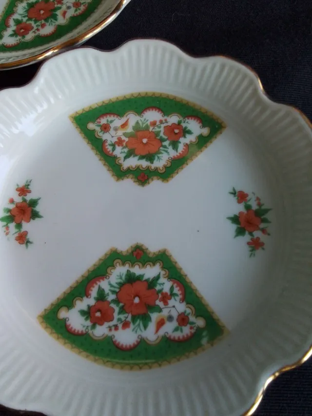 Platos de porcelana antiguos Polonia