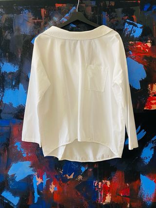 Camisa Zara Blanca Talla M -  Nueva!