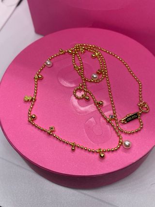 Collar Tous Oro con Perlas y Estrellas