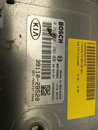 CENTRALITA MOTOR UCE KIA CEED (ED) G4FA 026120120