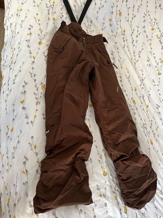 Pantalones de esquí infantiles con tirantes