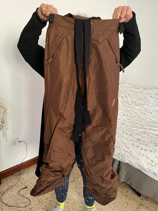 Pantalones de esquí infantiles con tirantes