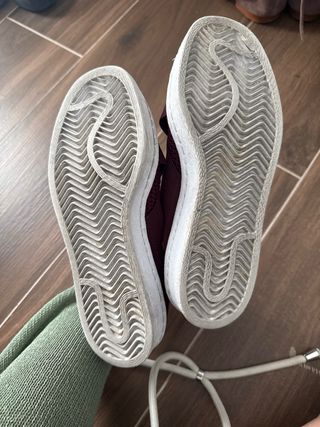 Zapatillas Adidas Superstar Slip On Burdeos