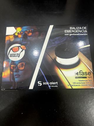Baliza V16 homologada con gafas