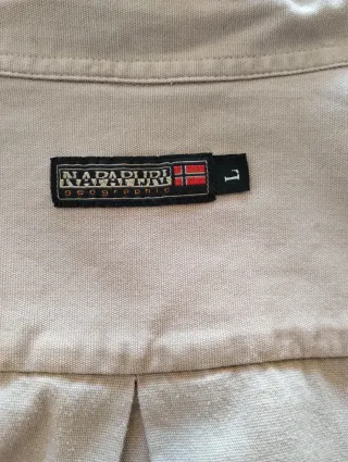 Camicia uomo Napapijri Beige Tg. L