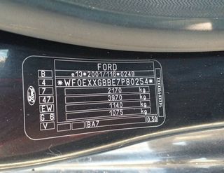 Ford 384839 llanta 71/2x17eh2 mondeo iv 2.0 tdci