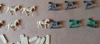 Caballos Napoleónicos 1/72 1/76 ITALERI MONTAPLEX