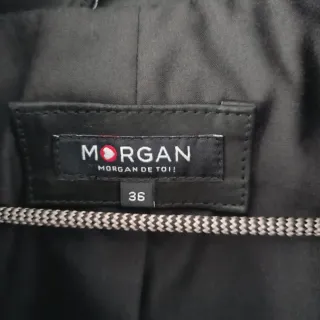 Cazadora Biker Morgan Negra Talla S
