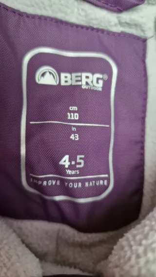 Traje de esquí infantil 110cm