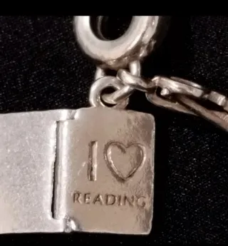 Colgante Ale 925I Love Reading