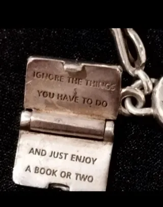 Colgante Ale 925I Love Reading