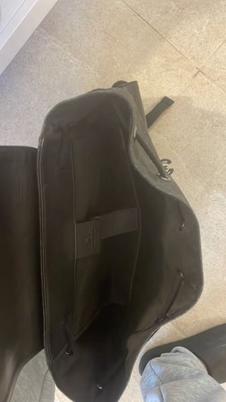 Mochila Gucci Negra y Gris