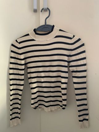 Jersey fino rayas Stradivarius