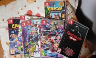 Lotto 7 Giochi Nintendo Switch. Valuto offerte.