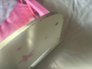 Cuna de madera para muñecas