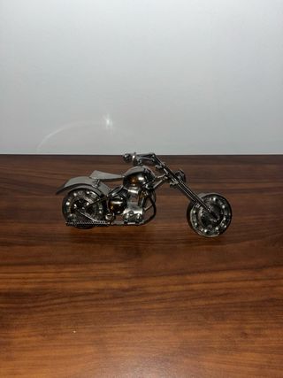 Moto Decorativa Acero