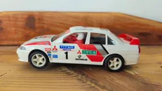 Scalextric. Mitsubishi Lancer EVO IV