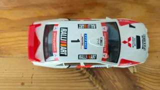 Scalextric. Mitsubishi Lancer EVO IV