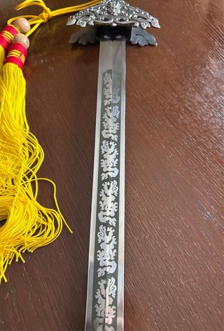 Espada Celestial Tigre y Dragón