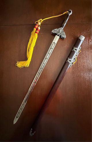 Espada Celestial Tigre y Dragón