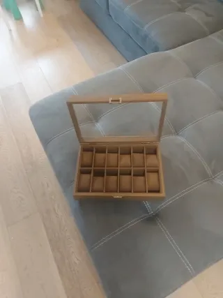 Scatola porta orologi 12 posti