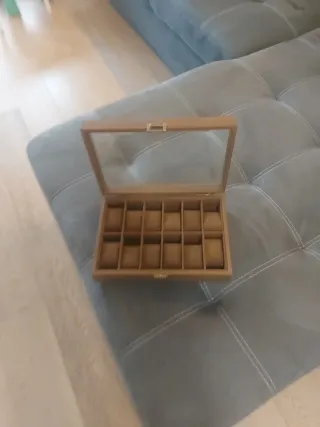 Scatola porta orologi 12 posti