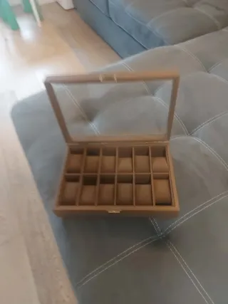 Scatola porta orologi 12 posti